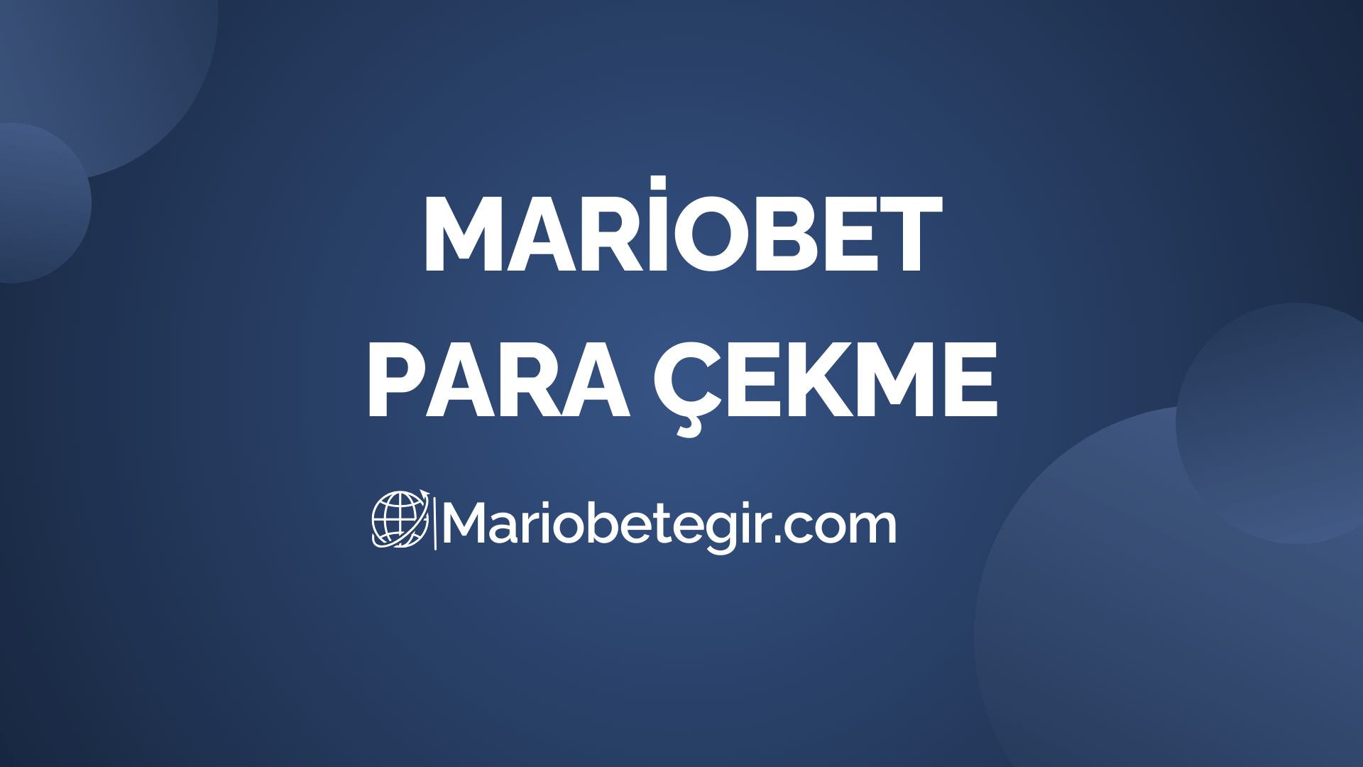 Mariobet Para Çekme